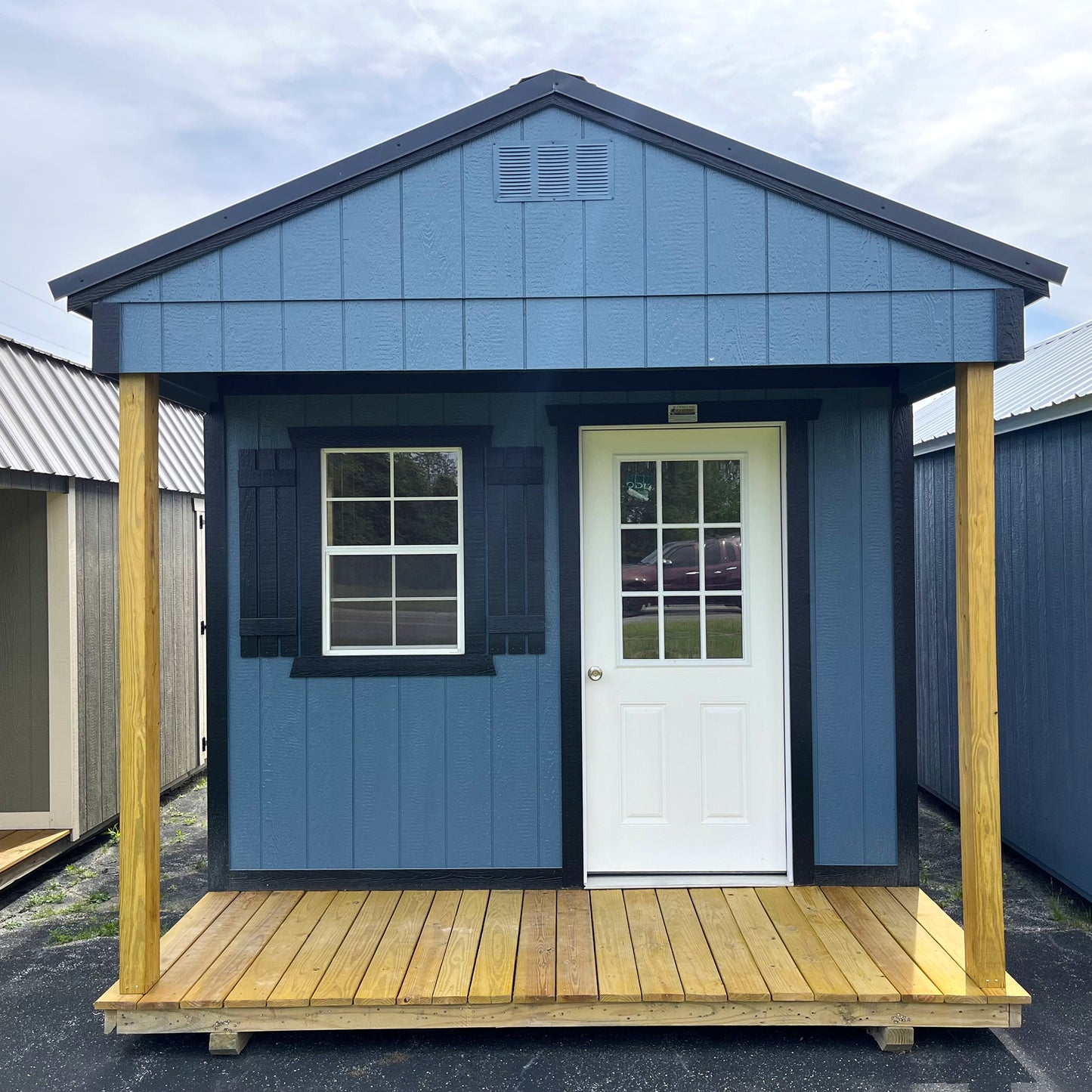 10 x 16 Utility Shed Playhouse Package