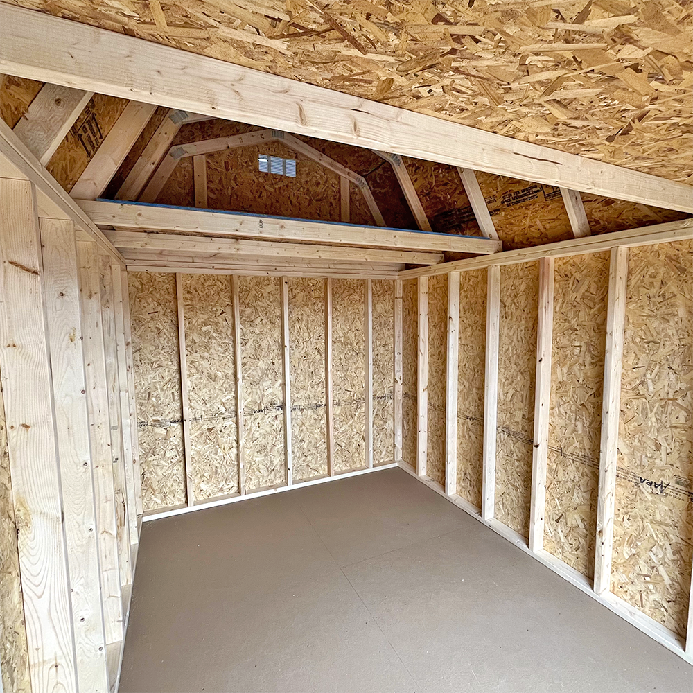 8 x 12 Lofted Barn