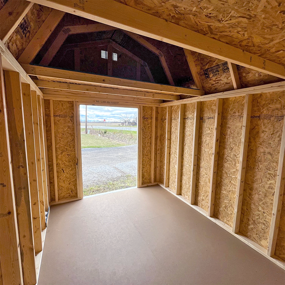 8 x 12 Lofted Barn