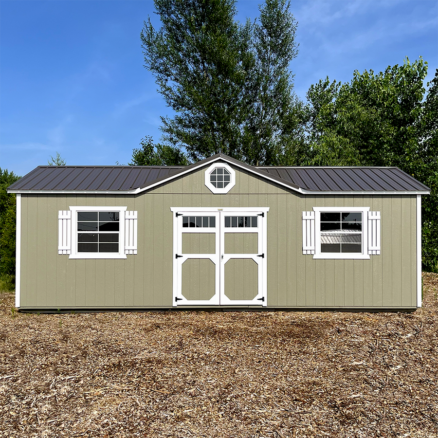 12 x 28 Utility Shed + Dormer
