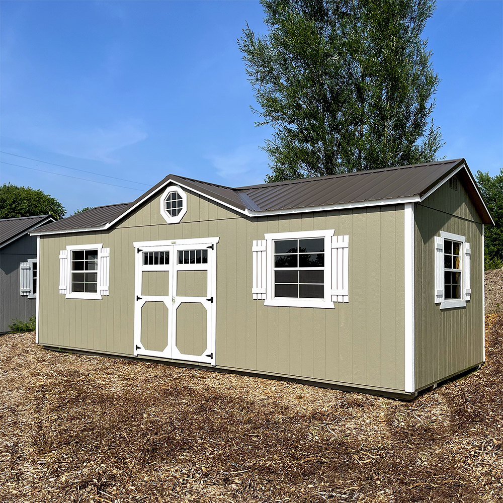 12 x 28 Utility Shed + Dormer