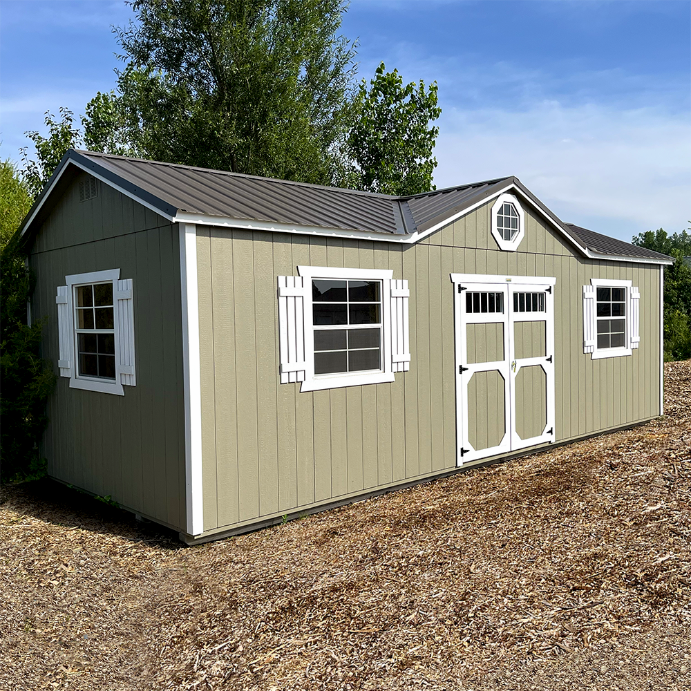 12 x 28 Utility Shed + Dormer