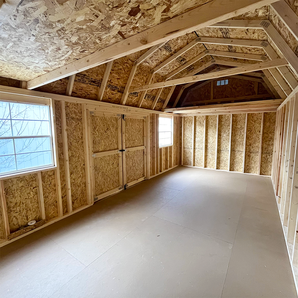 10 x 20 Lofted Barn