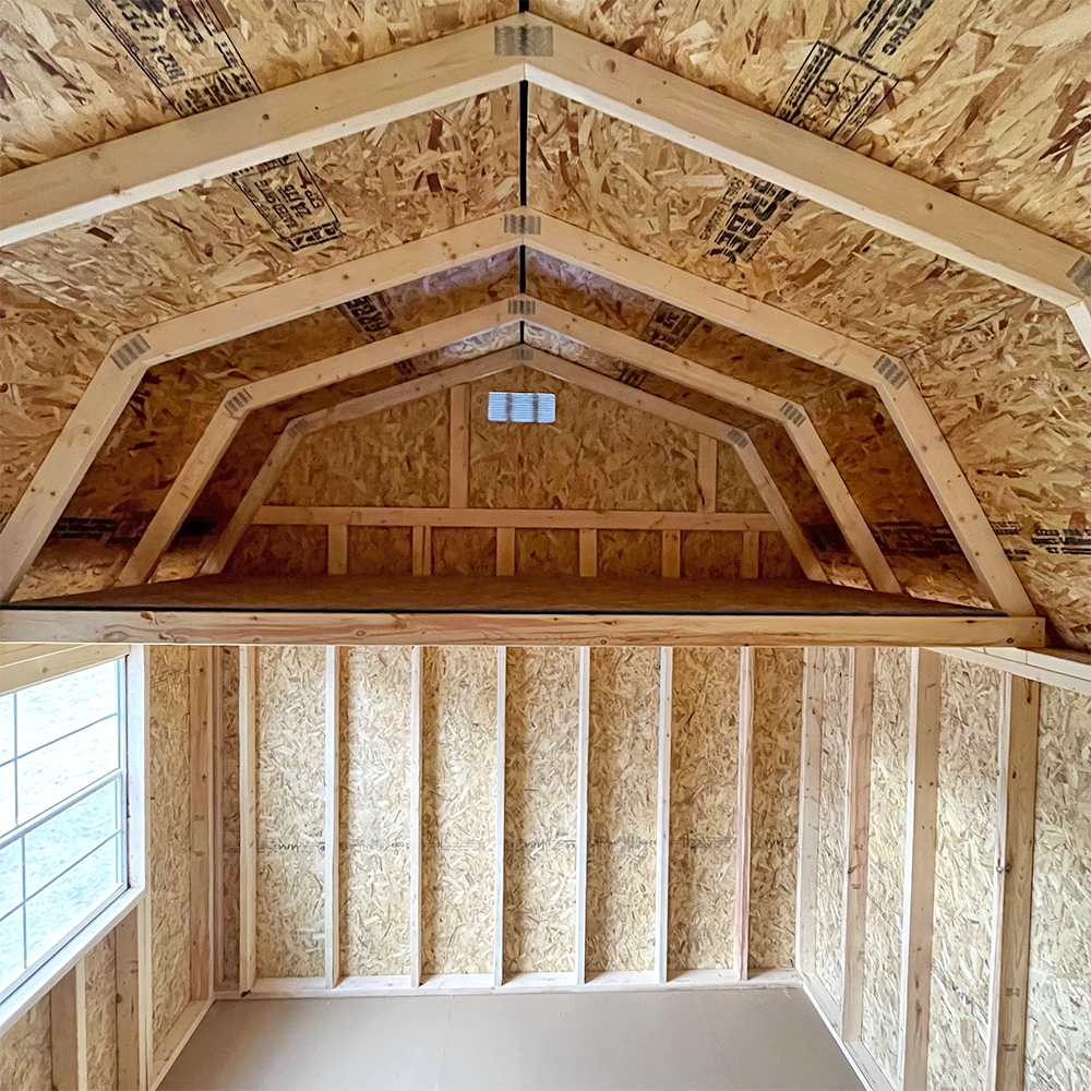 10 x 20 Lofted Barn