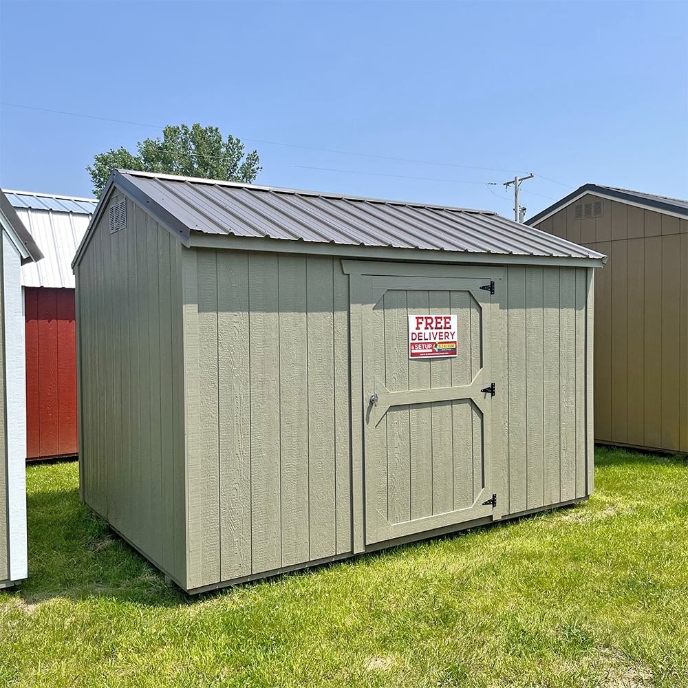 8 x 12 Utility Shed