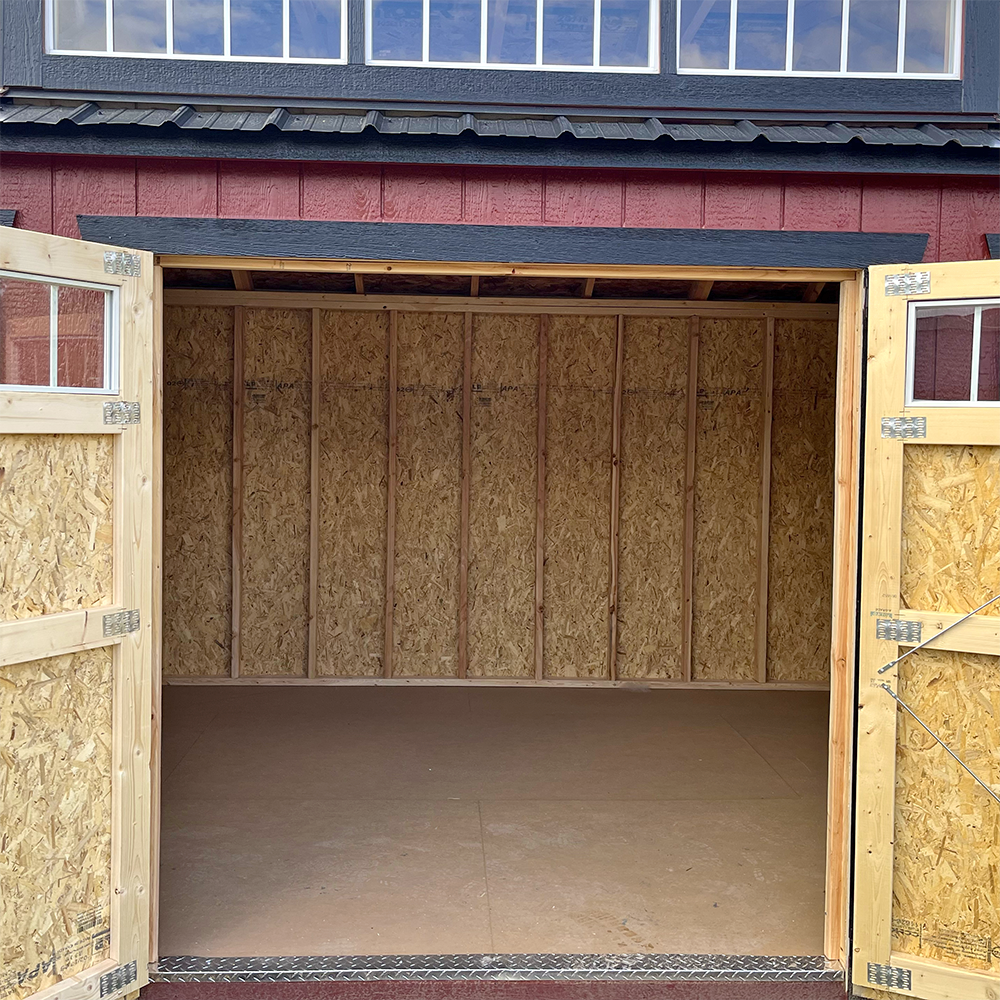 10 x 16 Utility Shed Dormer