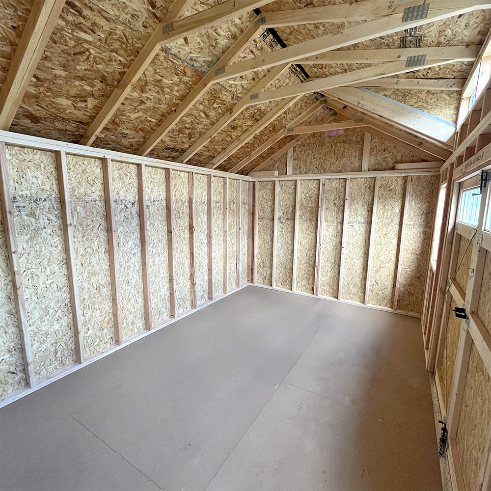 10 x 16 Utility Shed Dormer