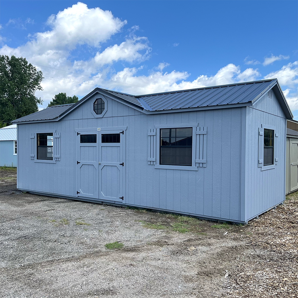12 x 28 Utility Shed + Dormer