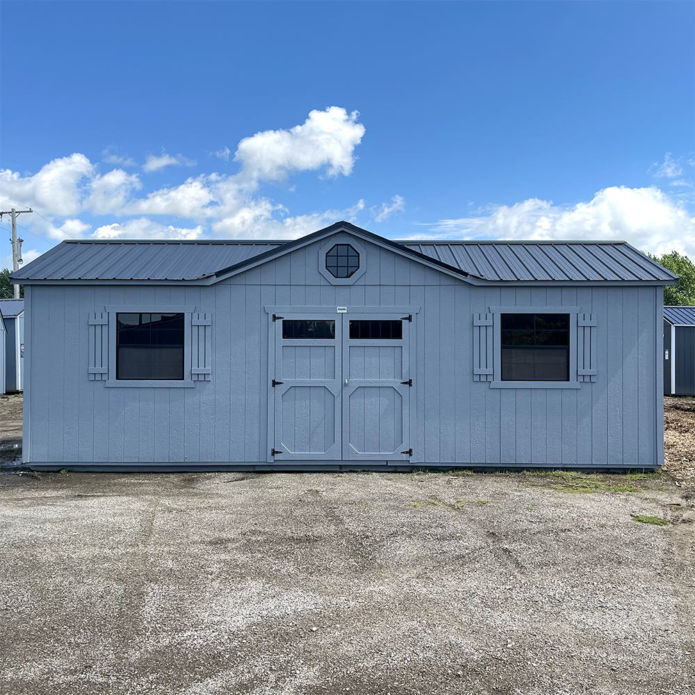 12 x 28 Utility Shed + Dormer