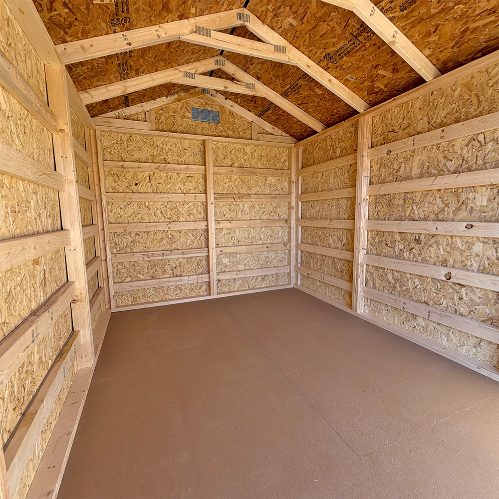 8 x 12 Economy Utility Shed