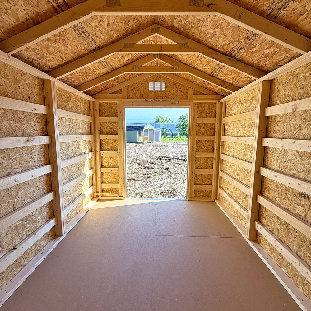 8 x 12 Economy Utility Shed