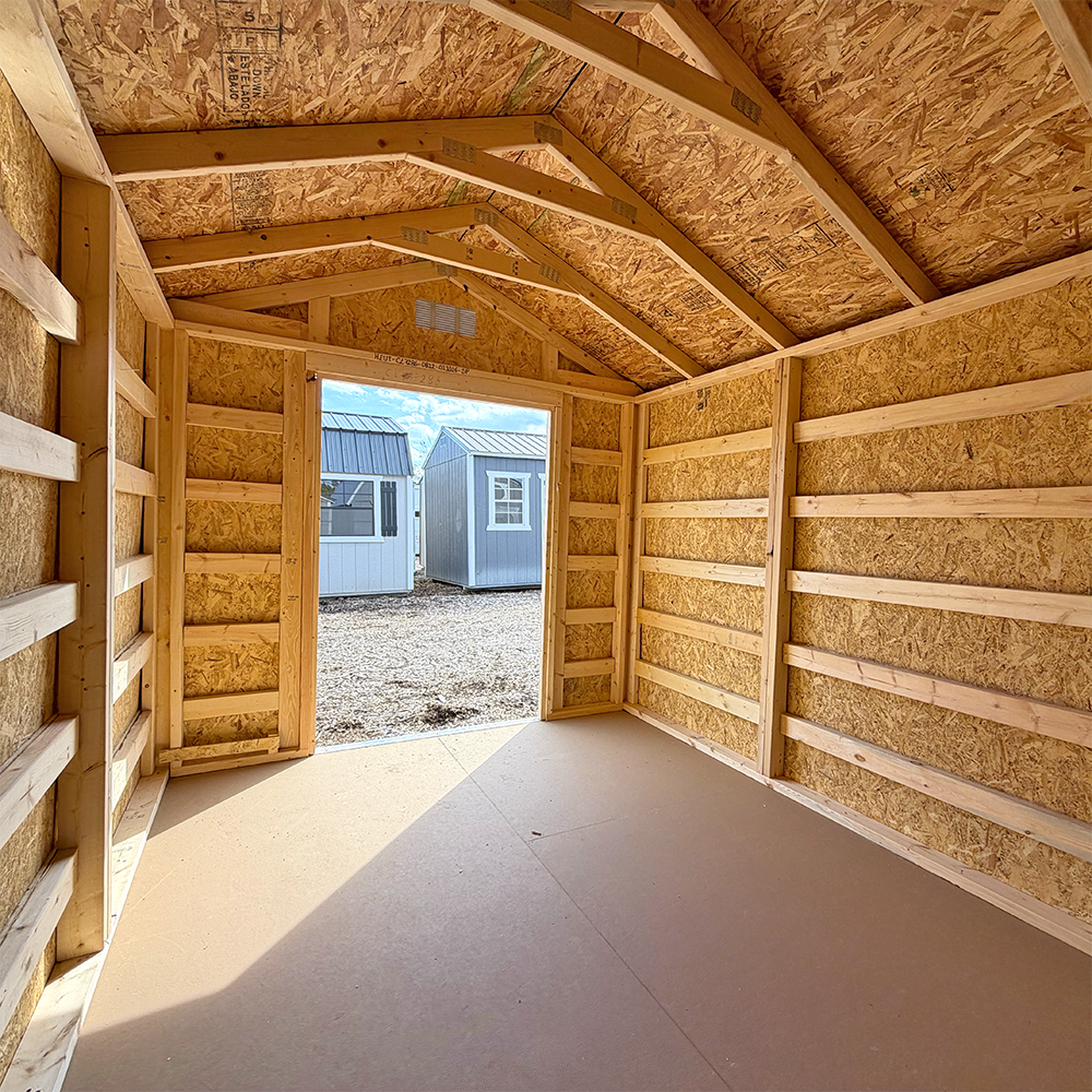 8 x 12 Economy Utility Shed