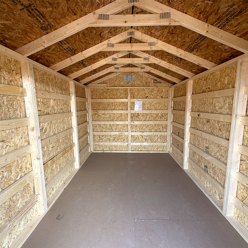 8 x 12 Economy Utility Shed