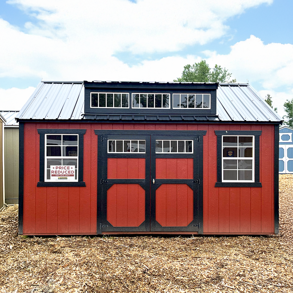 10 x 16 Utility Shed Dormer