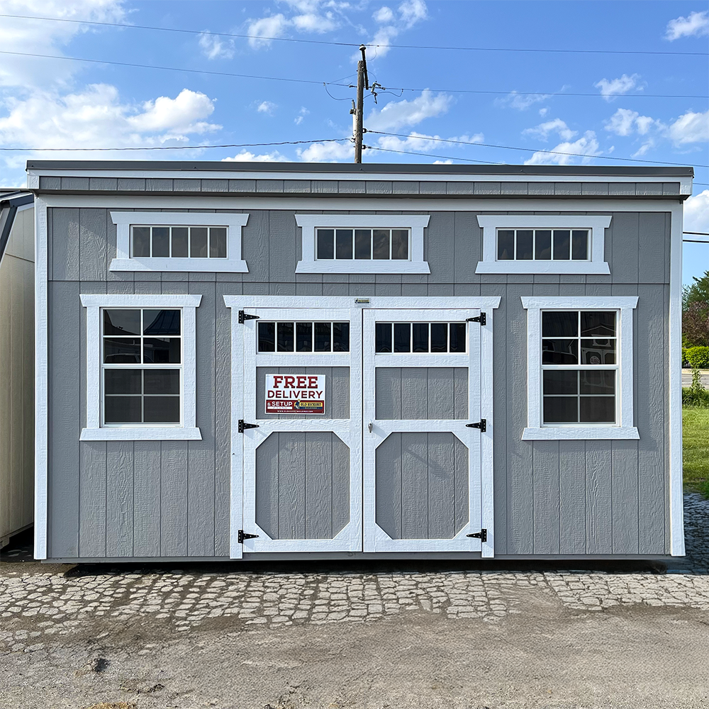 10 x 16 Single Slope Shed