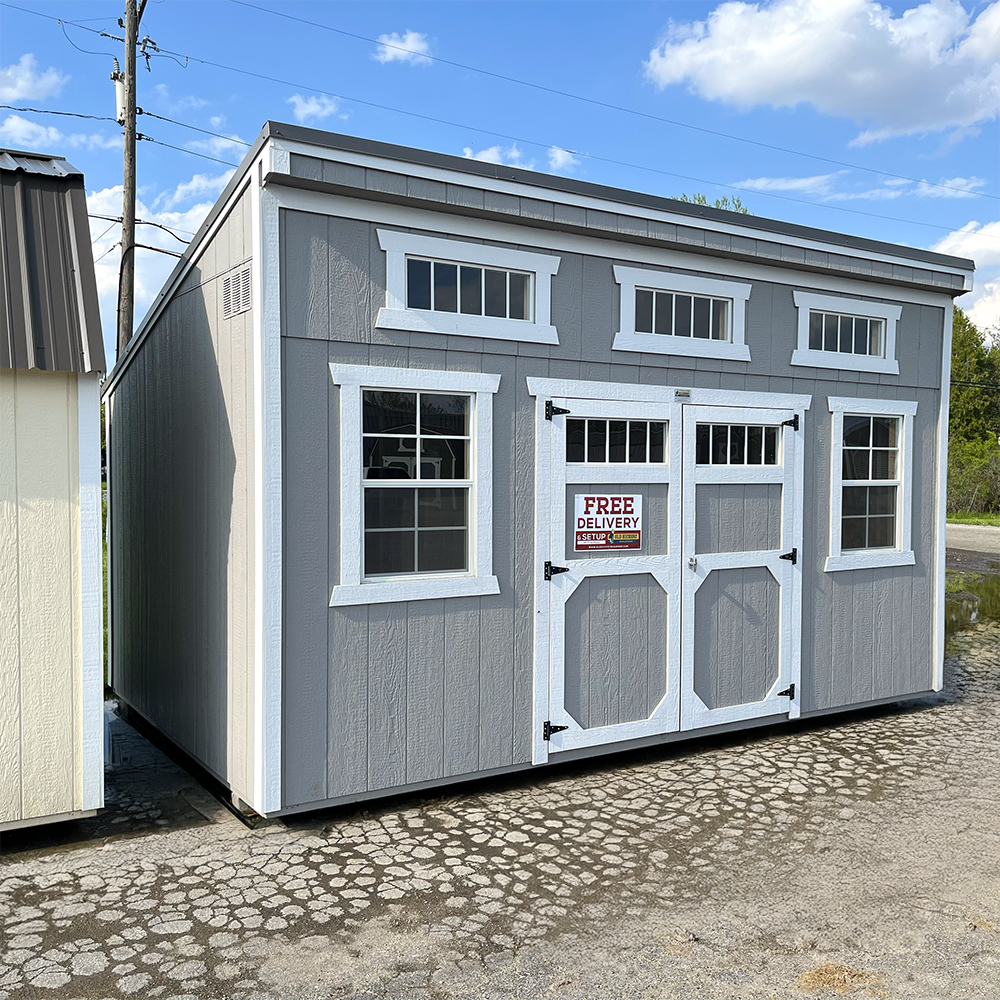 10 x 16 Single Slope Shed