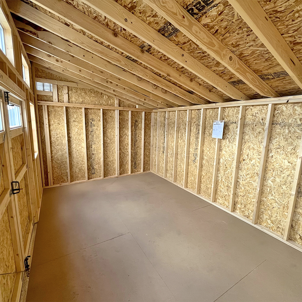 10 x 16 Single Slope Shed