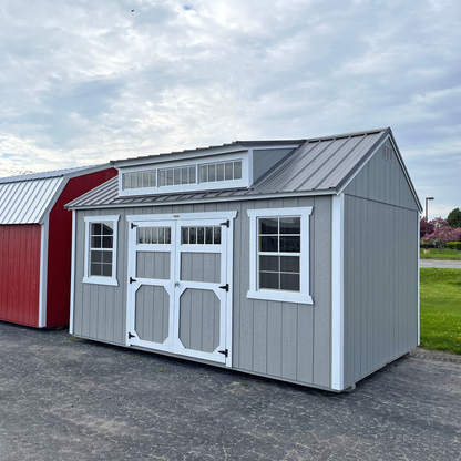 10 x 16 Utility Shed Dormer