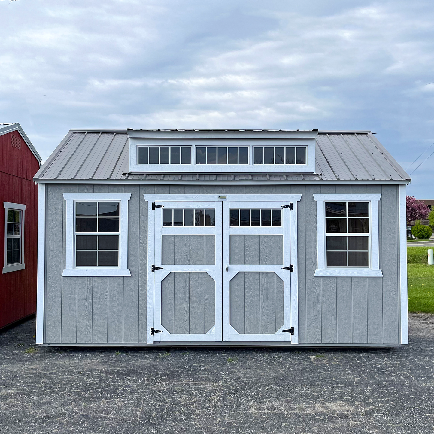 10 x 16 Utility Shed Dormer