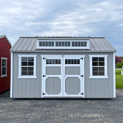 10 x 16 Utility Shed Dormer