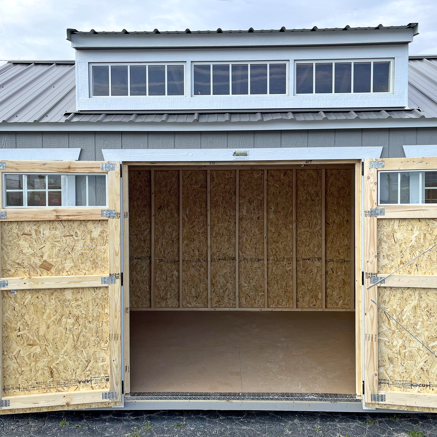 10 x 16 Utility Shed Dormer