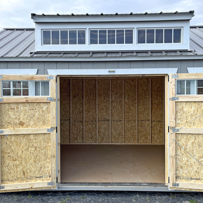 10 x 16 Utility Shed Dormer