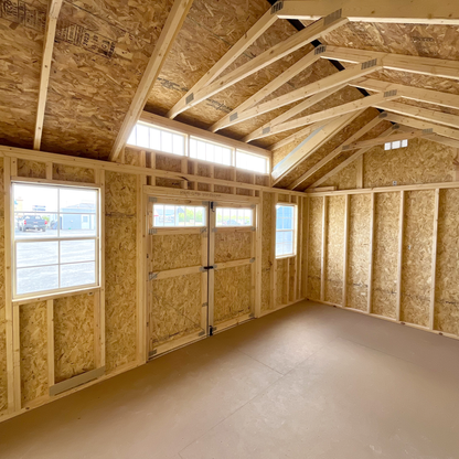 10 x 16 Utility Shed Dormer