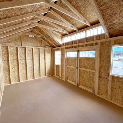 10 x 16 Utility Shed Dormer