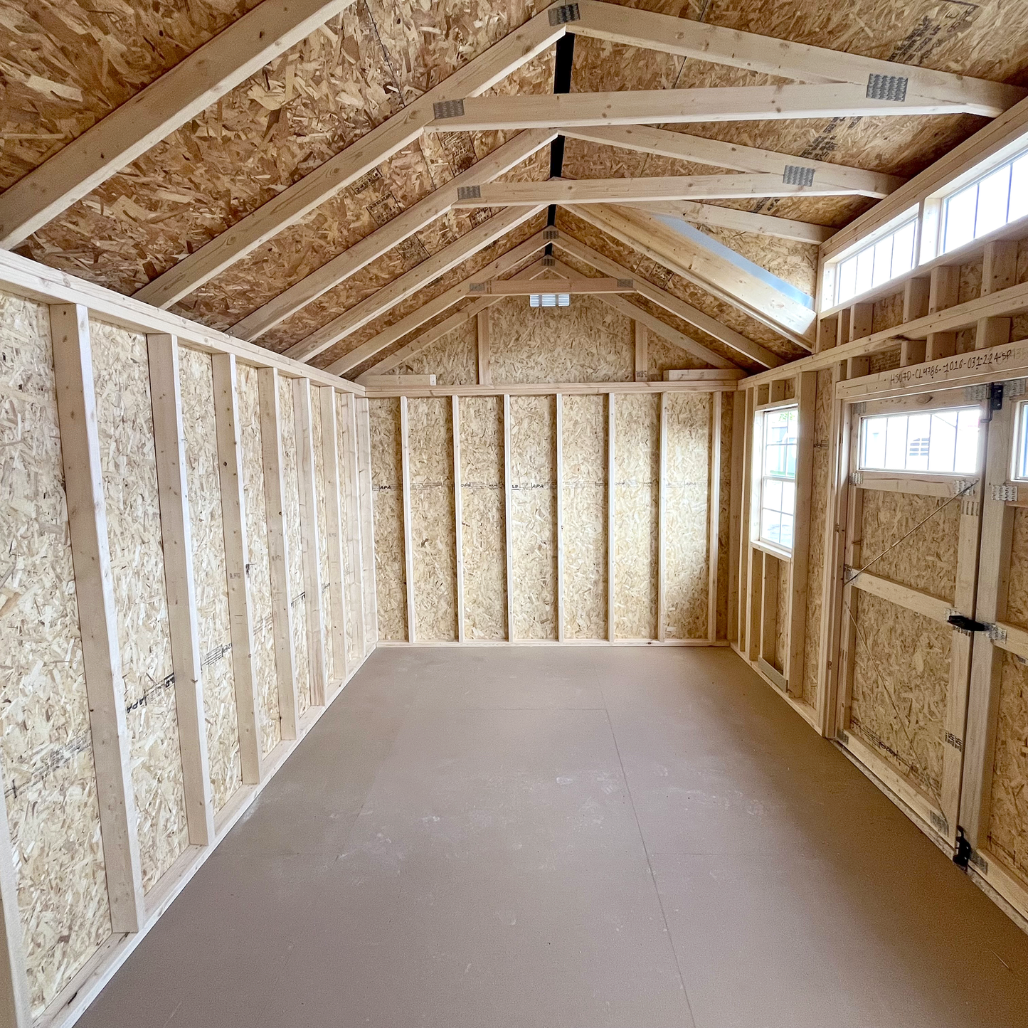 10 x 16 Utility Shed Dormer