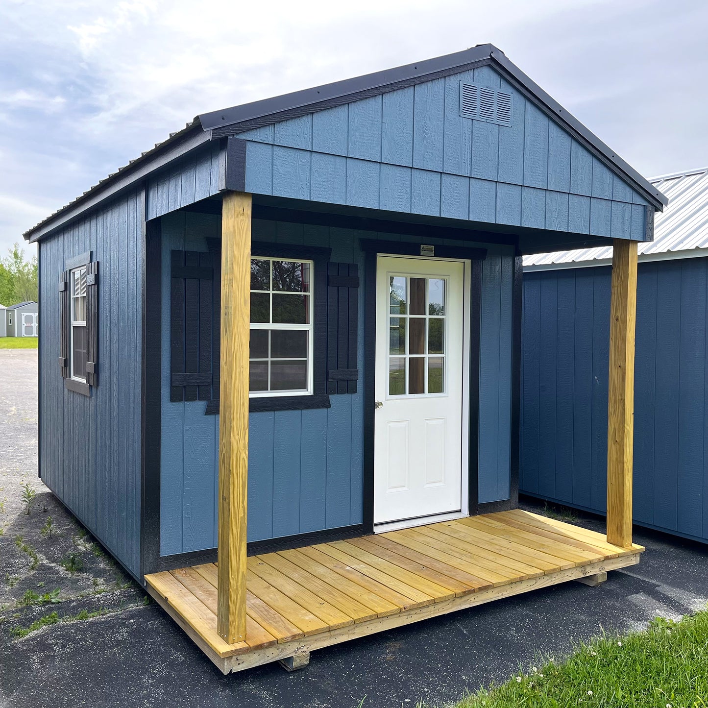 10 x 16 Utility Shed Playhouse Package