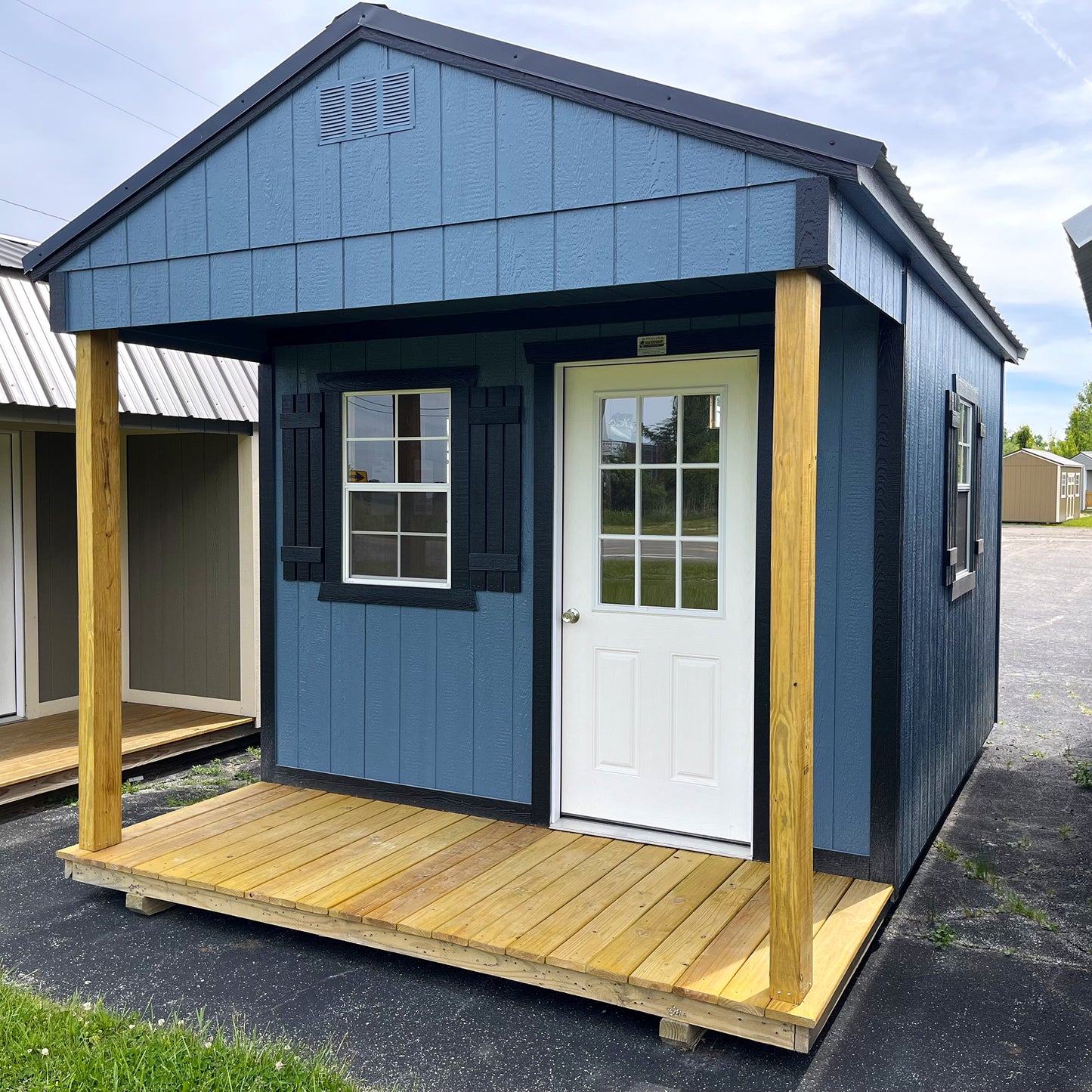 10 x 16 Utility Shed Playhouse Package