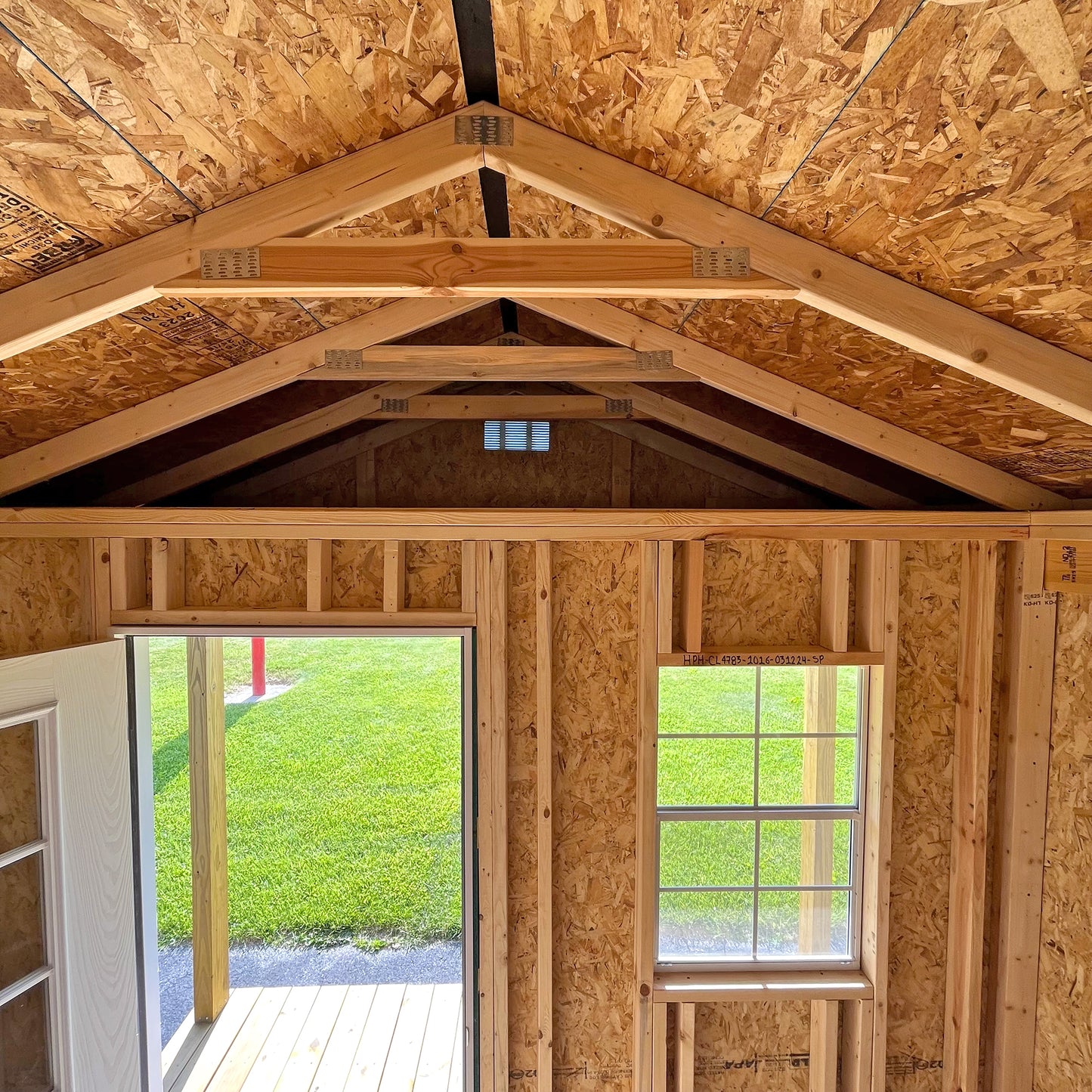 10 x 16 Utility Shed Playhouse Package