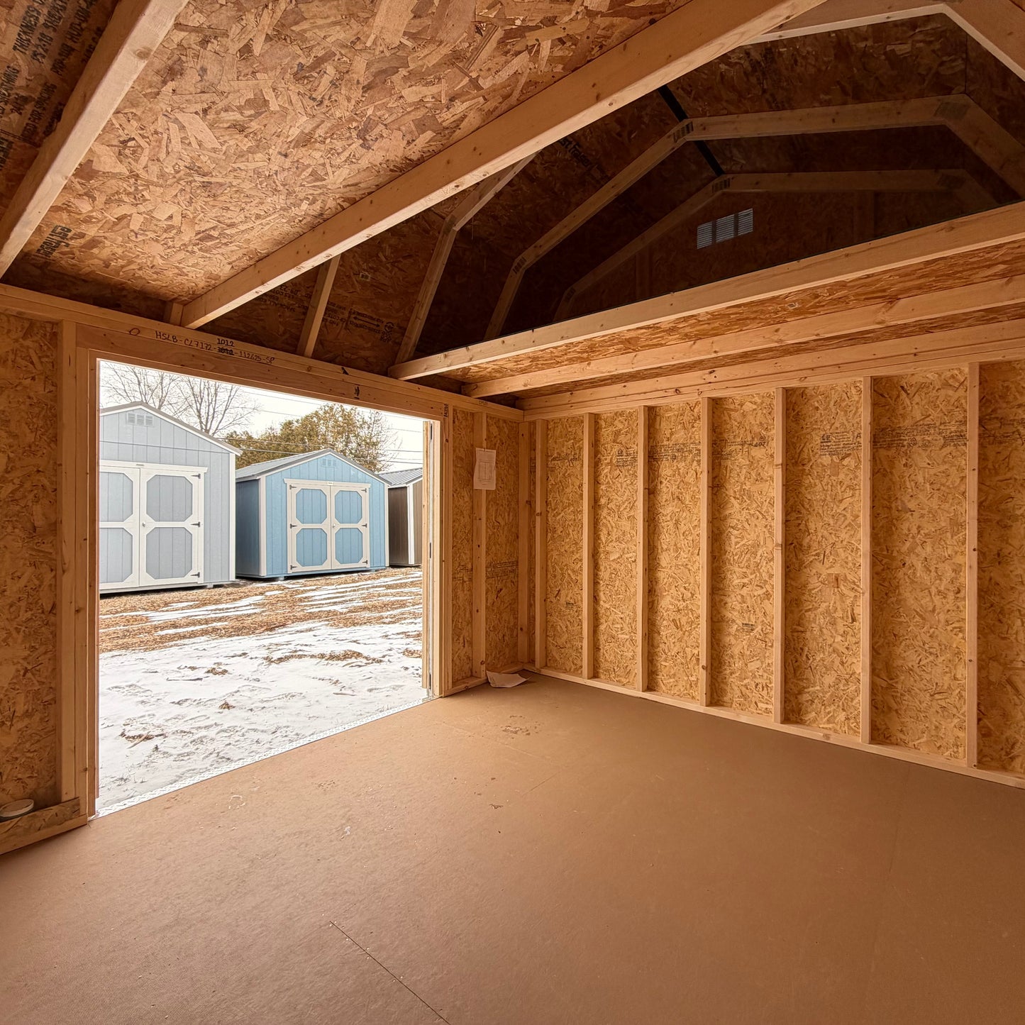 10 x 12 Lofted Barn
