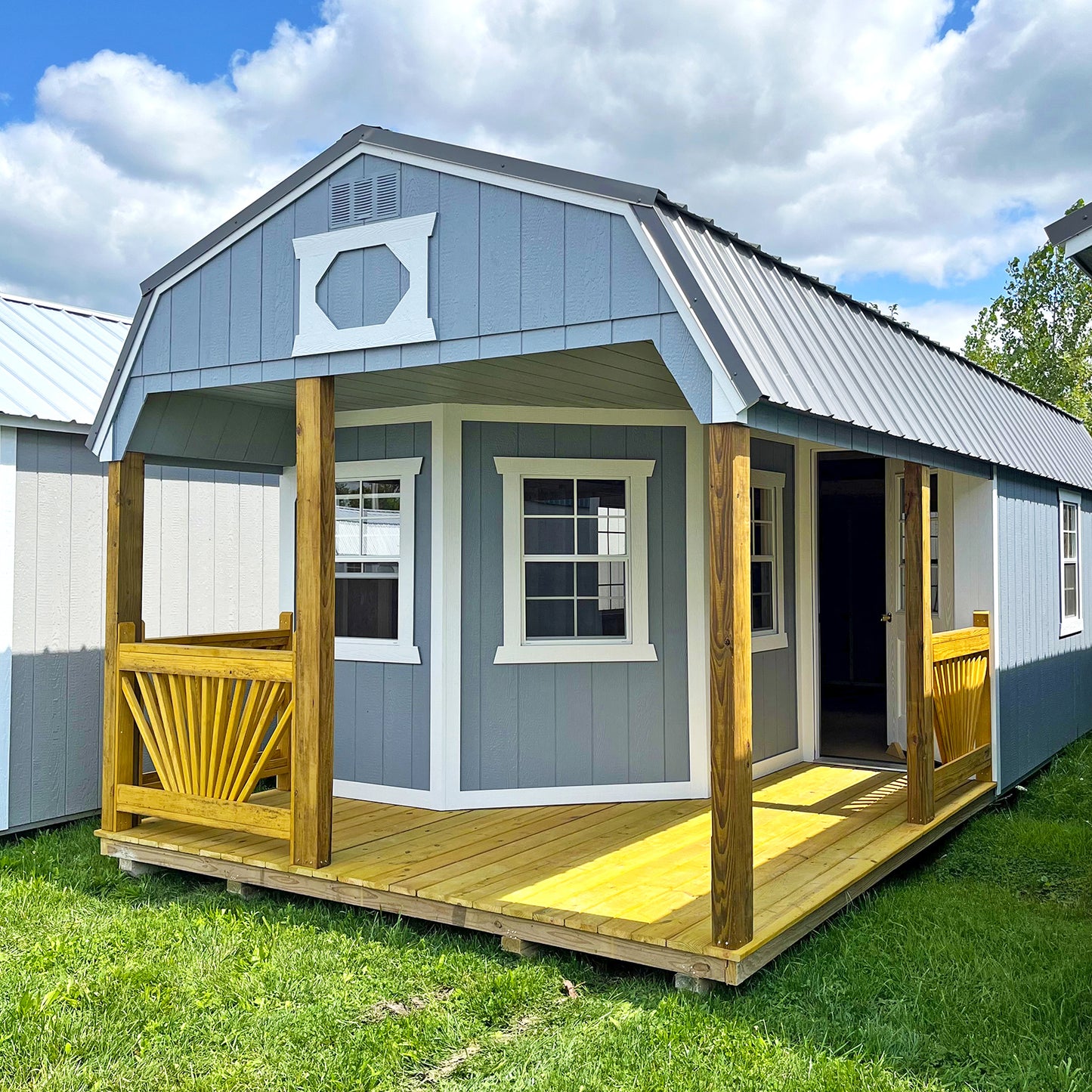 12 x 28 Lofted Barn Deluxe Playhouse