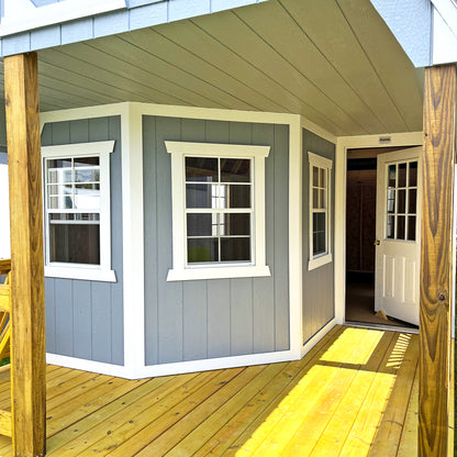 12 x 28 Lofted Barn Deluxe Playhouse