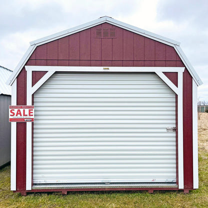 12 x 28 Lofted Barn Garage