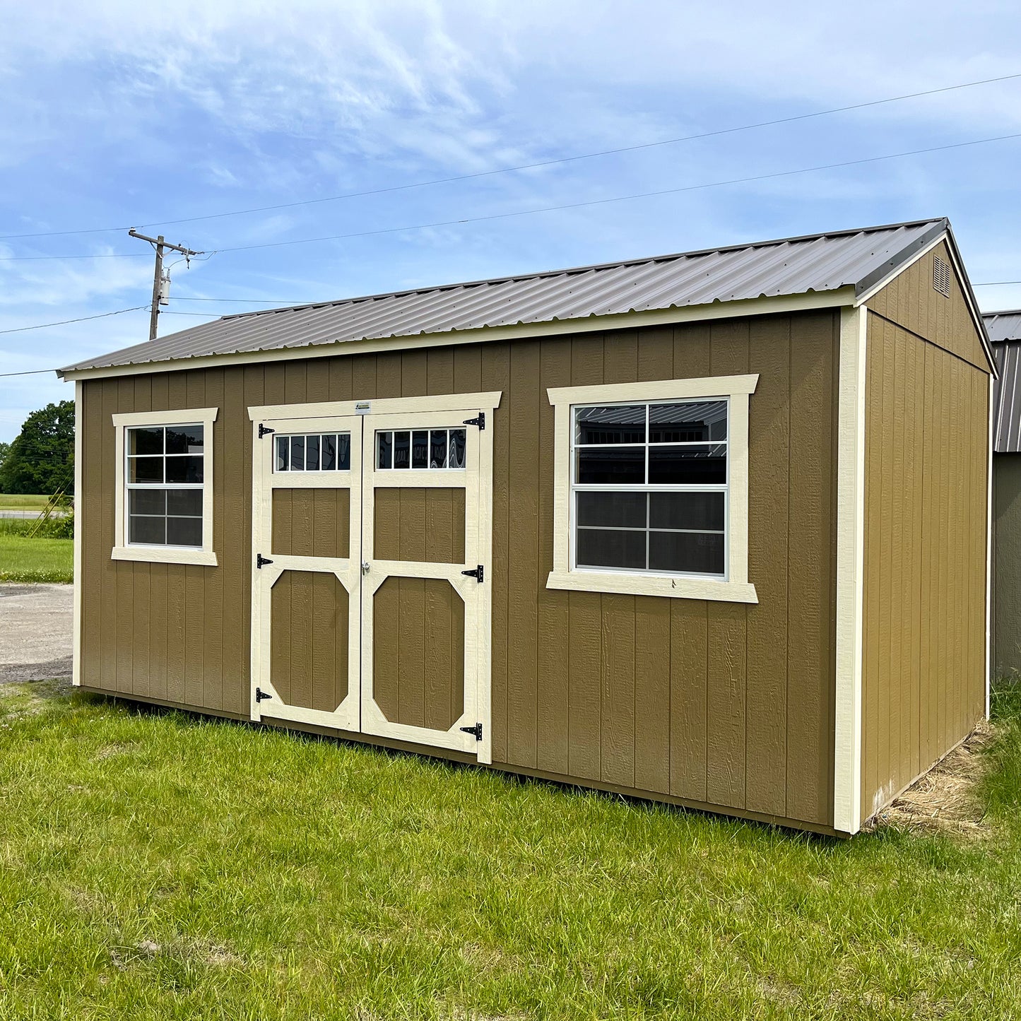 10 x 20 Utility Shed