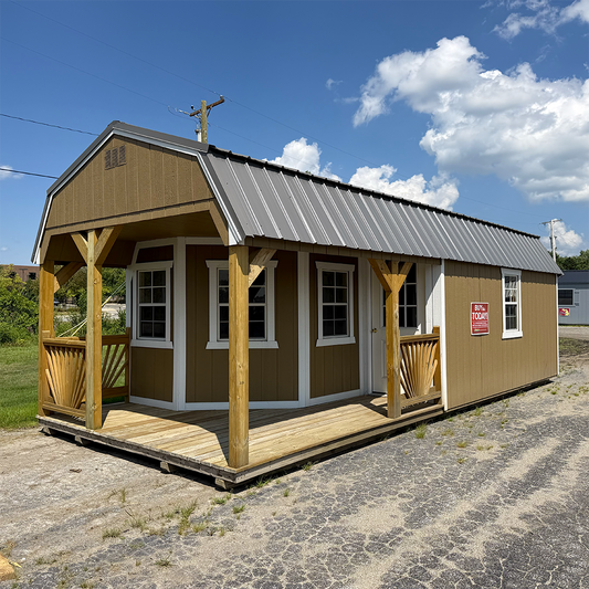 12 x 28 Lofted Barn Deluxe Playhouse