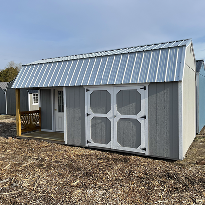 10 x 20 Lofted Barn Side Porch