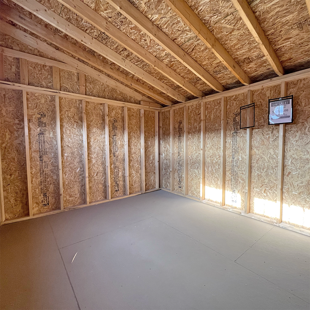 10 x 12 Single Slope Shed