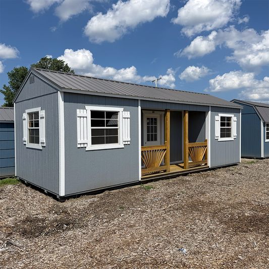 12 x 28 Utility Center Porch