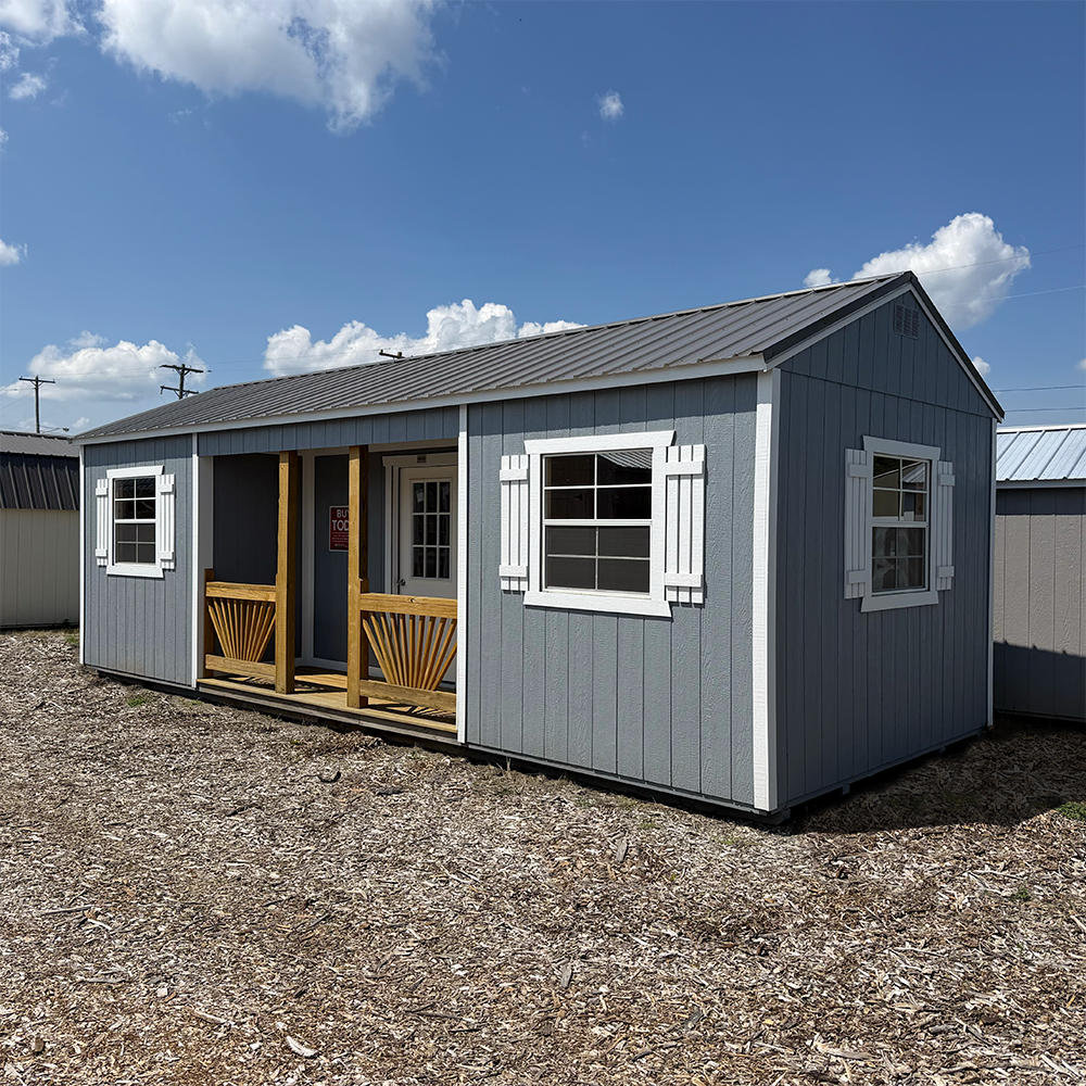 12 x 28 Utility Center Porch