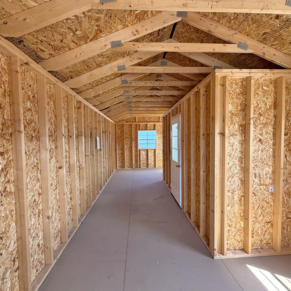 12 x 28 Utility Center Porch