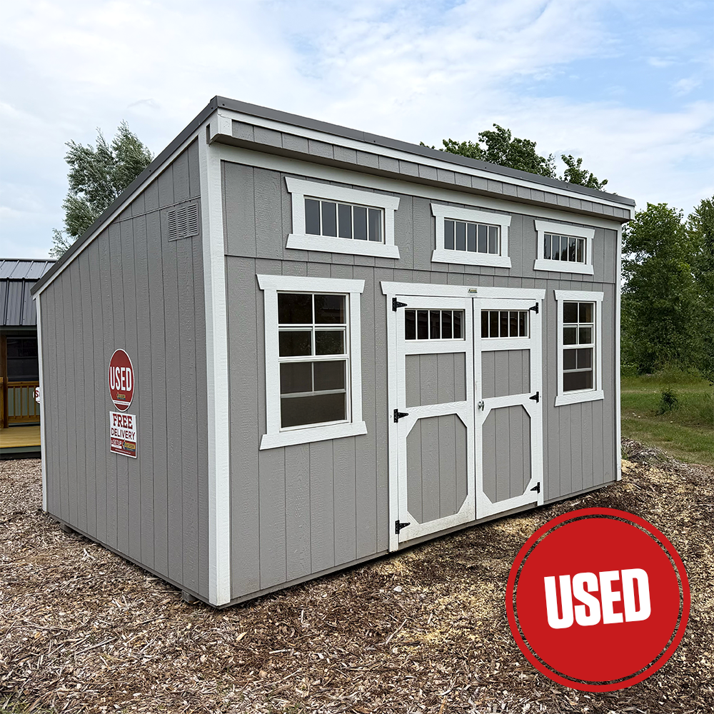 10 x 16 Single Slope Shed (USED)