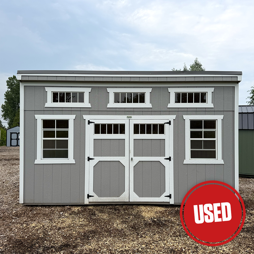 10 x 16 Single Slope Shed (USED)