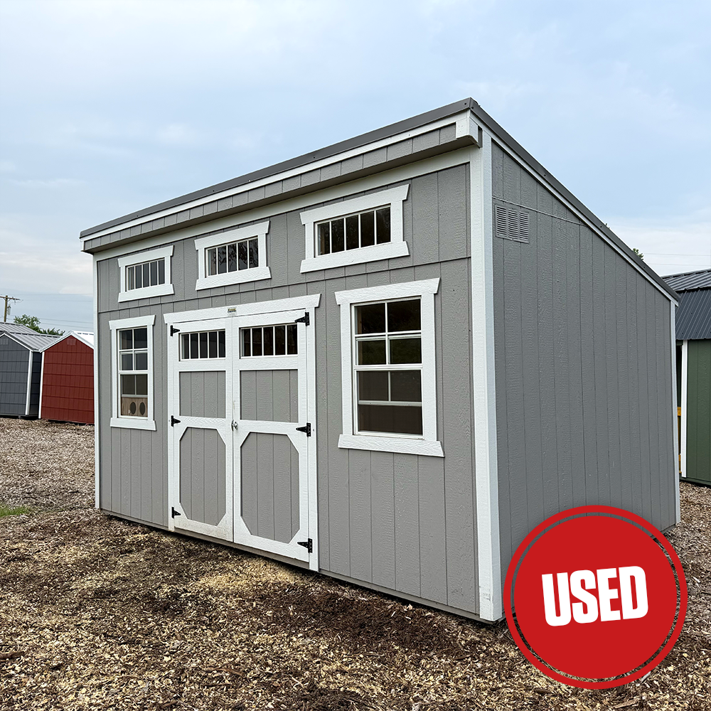 10 x 16 Single Slope Shed (USED)