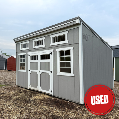 10 x 16 Single Slope Shed (USED)