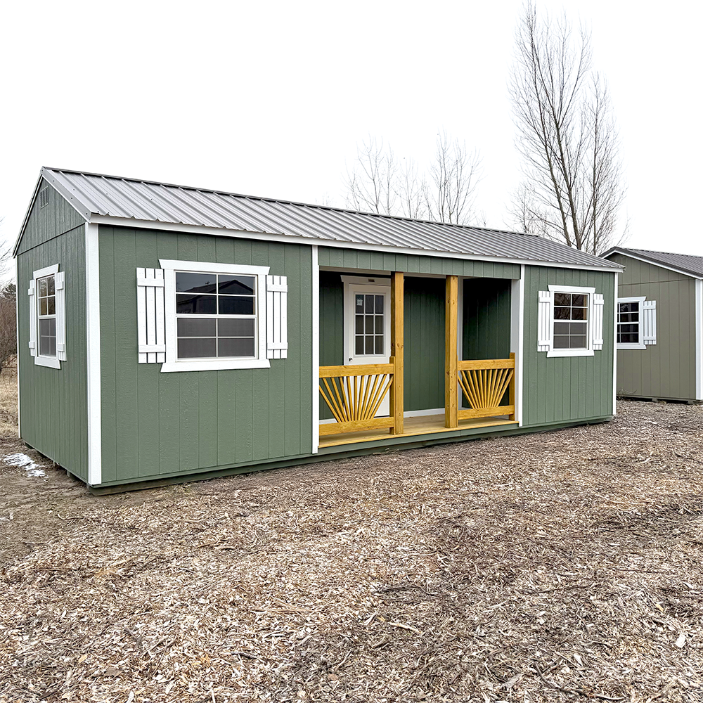 12 x 28 Center Porch
