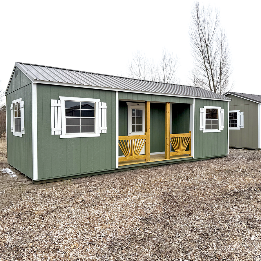 12 x 28 Center Porch