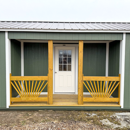 12 x 28 Center Porch